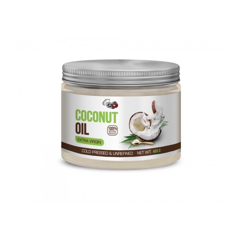 Ulei de cocos (Coconut Oil) - 450 grame, Pure Nutrition USA Beneficiile uleiului de nucă de cocos de la Pure Nutrition: presat l