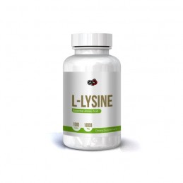 Supliment alimentar L-Lizina, L-Lysine, 1000 mg, 100 Capsule- Pure Nutrition USA L-Lizina beneficii: imbunatateste focalizarea s