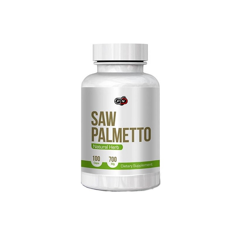 Saw Palmetto 700 mg 100 Capsule, Pure Nutrition USA Beneficii Saw Palmetto: diminueaza hiperplazia benigna de prostata, ameliore