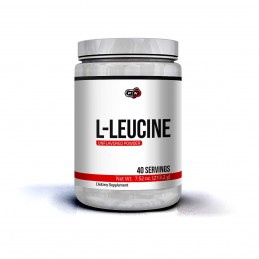 Supliment alimentar L-Leucina pudra 213 grame- Pure Nutrition USA Leucina este un aminoacid cu catenă ramificată (BCAA). Celelal