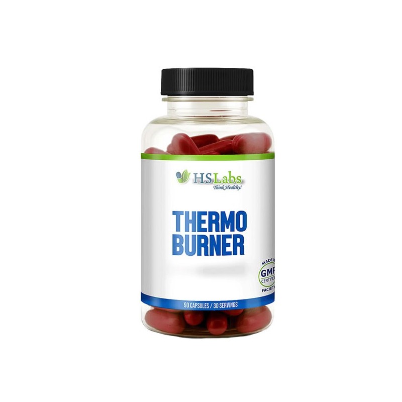 Thermo Burner 90 capsule, Ardere grasimi, HsLabs Accelerarea metabolismului, crescte dorința de antrenament, creste forta si put