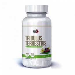 Pure Nutrition USA Tribulus Terrestris 1000 mg 50 Pastile Creste testosteronul, masa musculara, libidoul Beneficii Tribulus: cre