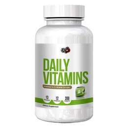 Supliment alimentar Daily Vitamins 200 tablete (Complex vitamine si minerale)- Pure Nutrition USA Daily Vitamins este un complex
