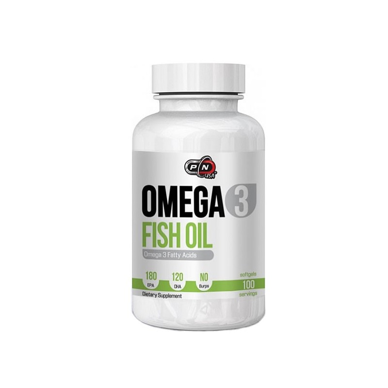 Omega 3, 1000mg, 100 Gelule, 180 EPA si 120 DHA, Pure Nutrition USA Beneficiile Omega 3 ulei de peste: ofera un raport de 3:2 ba