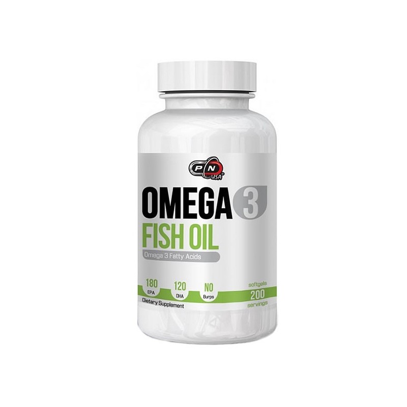 Omega 3, 1000mg, 200 Gelule, 180 EPA si 120 DHA, Ulei de peste- Pure Nutrition USA Beneficiile Omega 3 ulei de peste: ofera un r