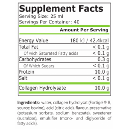 Pure Nutrition USA Colagen lichid 1000 ml, 10.000 mg Beneficii Colagen hidrolizat lichid: impotriva ridurilor, promoveaza o piel