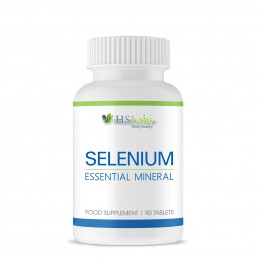 HS Labs Seleniu, 100 mcg, 90 tablete Beneficii Seleniu: contribuie la funcționarea normală a tiroidei si a sistemului imunitar, 
