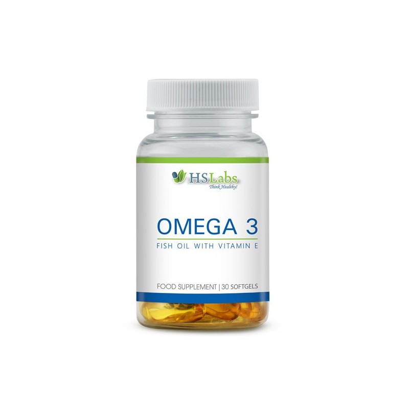 HS Labs Omega 3 1000 mg 30 Capsule Beneficiile Omega 3 ulei de peste: ofera un raport de 3:2 bazat pe dovezi de EPA:DHA, promove