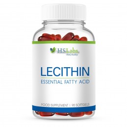 Lecitina 1200 mg 90 Capsule, contribuie la scăderea colesterolului LDL si crește colesterolul HDL Beneficii Lecitina: Lecitina c