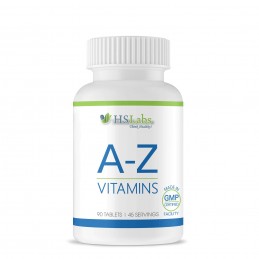 A-Z Vitamine 90 Tablete, asigura buna functionare a organismului A-Z Vitamins este un complex de vitamine si minerale care asigu