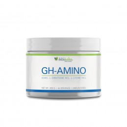 HS Labs GH Amino pulbere 200 grame Recuperarea musculara mai rapida si mai buna, Tonus si energie pe tot parcursul zilei, Creste