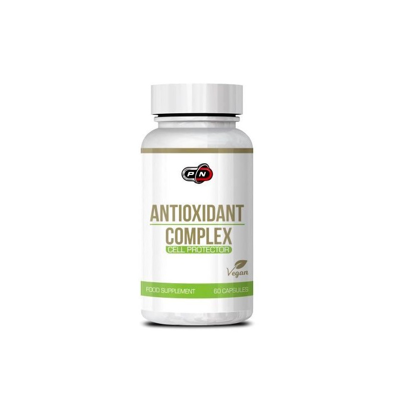 Antioxidant Complex 60 Capsule, Pure Nutrition USA Antioxidantii contribuie la reducerea stresului oxidativ si la neutralizarea 