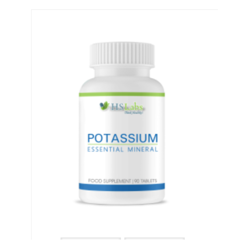 HS LABS Potassium 350mg - 90 Tablete Beneficiile citratului de potasiu: ajuta in reducerea AVC-ului, ajuta la cresterea densitat