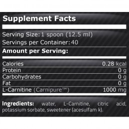 Carni Max 500 ml (L-Carnitina lichida), arde grasimea, ajuta la cresterea masei musculare, inhiba pofta de mancare Beneficii L-C