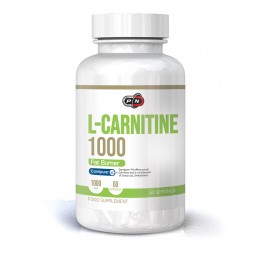 Arde grasimea, inhiba pofta de mancare, L-Carnitina 1000 mg, 60 capsule Beneficii Carnitina- buna pentru slabire, ar putea imbun