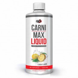 Supliment alimentar L-Carnitina cu Guarana 1000 ml (Arzator de grasimi)- Pure Nutrition USA Carni Max, L-Carnitina cu Guarana si