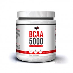 Pure Nutrition USA BCAA 5000 150 tablete (Aminoacizi esentiali) Beneficii BCAA 5000: aminoacizi esentiali, reduc oboseala muscul