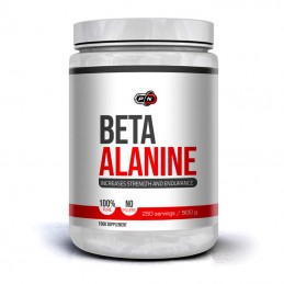 Supliment alimentar Beta Alanina 500 grame (Oxid Nitric, vasodilatator)- Pure Nutrition USA Beneficii Beta Alanina: formarea, cr