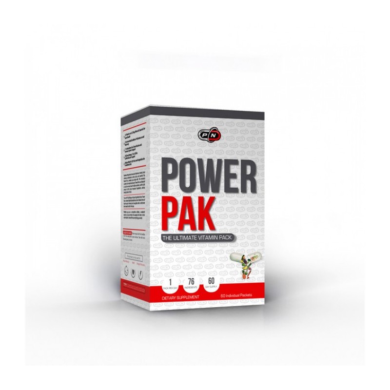 Supliment alimentar Power Pak 60 pliculete (Vitamine+Minerale+Omega 3+Aminoacizi)- Pure Nutrition USA Beneficii Power Pak: ofera