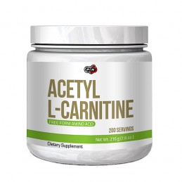 Reduce masa adipoasa, arde grasimea, transforma grasimea in energie, Acetyl L-Carnitine (Acetil L-Carnitina) 216 grame Beneficii
