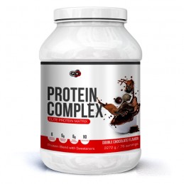 Supliment alimentar Protein Complex 2.27 kg, Pure Nutrition USA Beneficii Protein Complex: 6 surse de proteina, 2 tipuri de prot